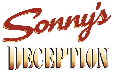 Sonny's Revenge text in fancy lettering.